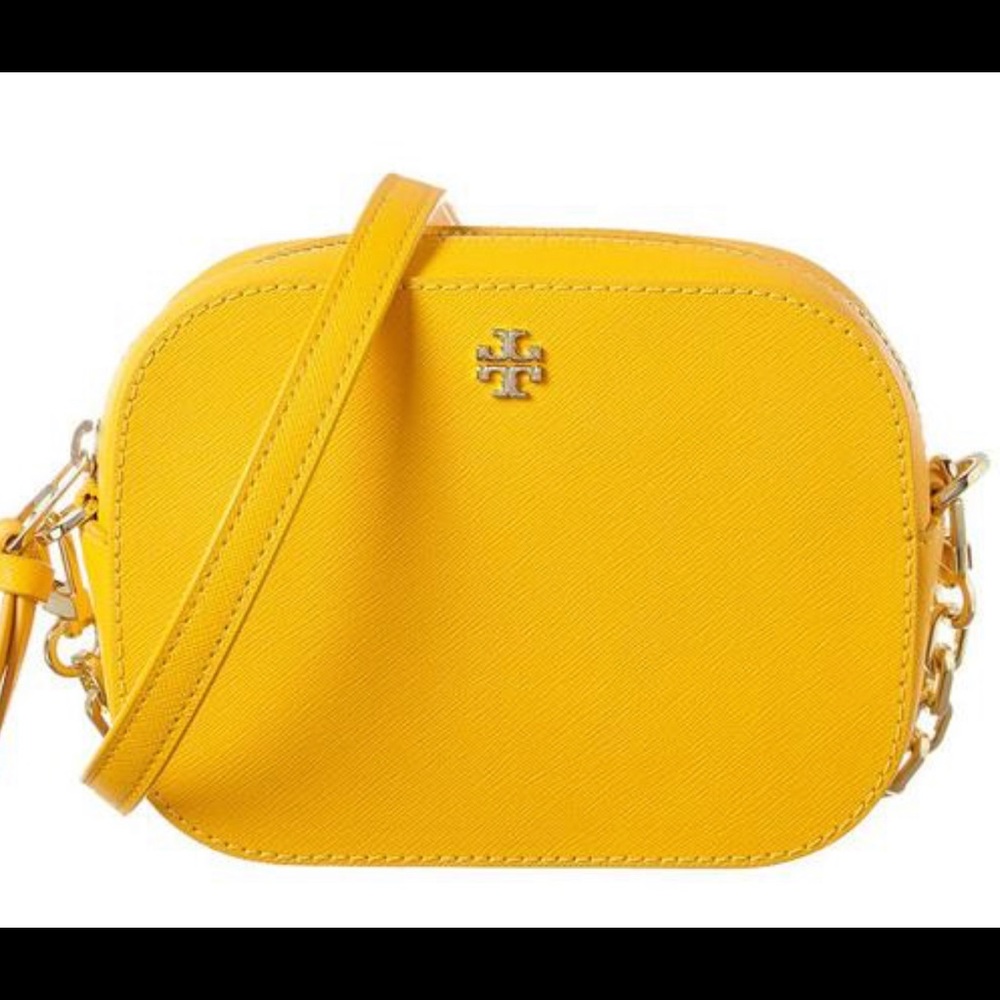 Tory Burch Emerson Yellow Crossbody